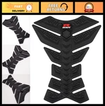 3d Black Rubber Tank Pad Protector For Gsxr 750 600 1000 Hayabusa Gixxer - Durab. Fixed Price $28.99.