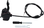Thumb Throttle Accelerator Brake Lever Cable For 50cc +cable +tools. Fixed Price $21.82.