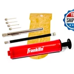 Franklin Sports Ball Maintenance Kit Pump Needles Pressure Gauge 1875. Fixed Price $23.97.