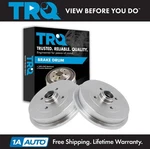 Trq Rear Brake Drum Pair Set Kit Lh Side Left & Rh Right For Audi Vw. Fixed Price $89.95.