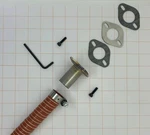 Genexhaust For Champion #90a Cover Plate 1" Silicone Exhaust Extension 8 Ft. Fixed Price $120.75.