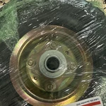 1x Tire W/gold Hubs Haul-master 10" Pneumatic 4.10/3.50-4 300 Lbs. Max. Fixed Price $9.97.