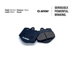 Sinter Kart Brake Pads S-205 Medium Rear,black,freeline,birel,rotax,x30,kz,iame. Fixed Price $27.25.