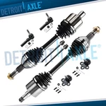 Front Cv Axle Shaft Lower Ball Joints Tie Rod Ends Kit For Regal Impala Intrigue. Fixed Price $185.25.