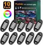 Led Rock Lights Car Underglow Rgb 10 Pods Multicolor Smart Light Kits Music Mode. Fixed Price $55.99.
