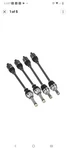 Chabushi Front Rear Cv Axle Drive Shaft Left Right For Polaris Ranger 500/800.... Fixed Price $220.00.
