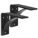 Mountain Ark 2 Pack 8x9 Heavy Duty Steel Mantel Brackets Wall Mount L Support. Fixed Price $74.47.