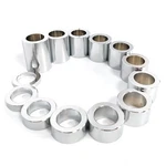 13 Pcs Cnc Billet Wheel Axle Spacer Kit I.d. 1.0'' - O.d. 1-1/2" For Harley C.... Fixed Price $48.65.