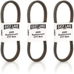 Kawasaki Mule Carbon Fiber Drive Belt 3-pack 59011-1077 59011-1053. Fixed Price $176.00.