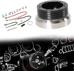 5 & 6 Hole Billet Steering Wheel Hub Adapter Black. Fixed Price $65.99.