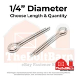 1/4" Stainless Extended Prong Cotter Pin (choose Length & Qty). Fixed Price $1548.48.