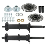 40" Rear Axle Kit 3 Stud Hub For 5'' Wheels Go Kart Atv Golf Cart Mini Bike. Fixed Price $67.63.