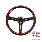 14" Classic Wood Grain Steering Wheel Riveted Light Grip, 14in-black. Fixed Price $91.99.