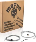 Clutch Cable Kit & Extended Length Abs Upper Front Brake Line Throttle By Wire. Fixed Price $118.99.
