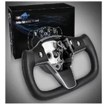 Zimablue Yoke Racing Steering Wheel Carbon Fiber Gaming Simulator Paddle. Fixed Price $129.00.