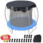 Xatamio 12ft Round Trampoline Shade Cover Sun Protection Tent. Fixed Price $45.99.