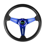 Rastp Universal Racing Steering Wheel 13.8 /350mm 6 Bolts Grip Vinyl Blue. Fixed Price $39.99.