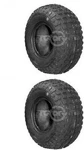 2 Pk Knobby Tread 2-ply Tubeless Tire 145x70x6 Fits Bristers Thunder Kart. Fixed Price $90.91.