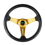 Rastp Universal Racing Steering Wheel 13.8 /350mm 6 Bolts Grip Vinyl Gold. Fixed Price $46.99.