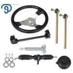 110cc Go Kart New 11.8'' 300mm Steering Wheel Steel Kit Gear Rack Pinion. Fixed Price $67.19.