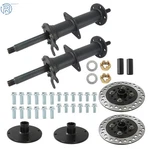 40" Rear Axle Kit 4 Stud Hub For 7" 8" Wheels Go Kart Golf Cart Atv. Fixed Price $63.92.