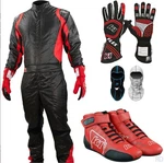 K1 Racegear Karting Suit Bundle - Racing Suit, Gloves, Cik/fia Level 2 Approved. Fixed Price $120.00.