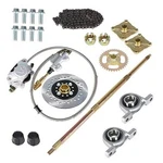32 In/815mm Go Kart Rear Axle Assembly Kit With Shaft & Hub Chain Brake. Fixed Price $134.24.