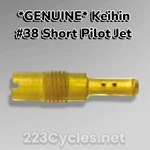 **genuine** Keihin Honda N424-26 Series #38 Pilot Jet. Fixed Price $9.99.