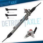 Complete Power Steering Pump Rack And Pinion Tie Rods Kit For Honda Odyssey 3.5l. Fixed Price $244.40.