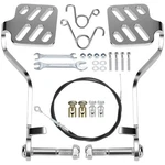 Ciloyu Go Kart Pedals Kit With Brake Pedal And Silver 6.49" Pedal,. Fixed Price $24.08.