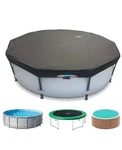Sihaian 12 Ft Winter Pool Cover Above Ground Cover, Easy Installation Round. Fixed Price $32.00.