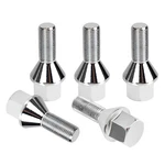 12x1.25 Wheel Lug Bolts 5 Pcs Silver Shank 28mm Compatible With Jeep Comp.... Fixed Price $38.22.