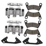 Front Left Right Brake Caliper Pad Set For 2009-2016 Polaris Ranger Rzr 500. Fixed Price $203.56.