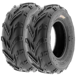 Set Of 2 Sunf Atv Tires 16x7-8 16x7x8 6pr All Terrain Tubeless A004. Fixed Price $81.98.