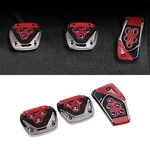 3 Pcs Universal Accelerate Clutch Brake Pedals Set, Nonslip Car Pedal Pads Sp.. Fixed Price $19.84.