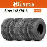 Set 4 145/70-6 Atv Tires 145x70x6 145x70-6 For Go-kart Street Mini Bike 145/70x6. Fixed Price $133.96.