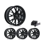 Set Of 4 17" Gloss Black Alloy Wheel Rims 5x114.3 Fits Buick Verano, Rtx0l 5lug. Fixed Price $868.87.