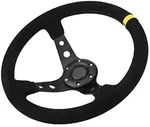 Runigoo Steering Wheel, 350mm Deep Dish 6 Bolt For Jdm Sport Black Yellow. Fixed Price $90.99.