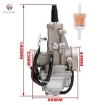 Flat Slide Carburetor Carb For Mikuni Tm28 28mm 150cc-200cc Vm28-418 Motorcycle. Fixed Price $57.80.