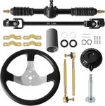 300mm Steering Wheel & Adjustable Shaft For Go Karts, Atvs, Utvs Off-road. Fixed Price $109.99.