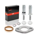 1pz Mg2-se3 Premium Exhaust Bolt And Gasket For Gy6 50cc 70cc 90cc 110cc 125c.... Fixed Price $12.32.