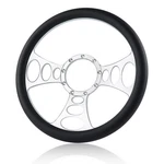 9 Bolt Disc Steering Wheel, 14" Leather Billet 3-spoke Steeri.... Fixed Price $217.77.