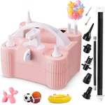 Ziziella 4-in-1 Electric Balloon Pump, Dual Nozzle 600w For All Balloons. Fixed Price $51.13.