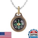 Mecarmy Cmp Handmade Brass Mini Compass, Pocket Compass Hiking Survival, Small I. Fixed Price $52.25.