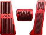 Boyuer 3pcs Anti-slip Aluminum Pedal Covers Gas Brake Accelerator Foot Pad Kit M. Fixed Price $43.99.