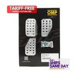 Omp Oa0-1000-003, Kit Natural Aluminum 3 Pedal Set Sandblasted Performa. Fixed Price $76.14.