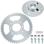 Grehua Go Kart 40/41/420 Chain 1" Bore 1/4" Keyway, Silver+chain Sprocket. Fixed Price $55.66.