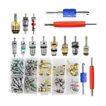 Hzel 102pcs Car Air Conditioning Valve Core Accessories Kit, R12 Multicolor. Fixed Price $16.71.