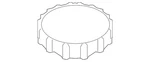 Genuine Mazda Reservoir Cap Kd33-43-55yd. Fixed Price $5.14.