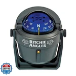 Ritchie Navigation Ra-91 Angler Compass Bracket Mount Gray Blue Dial 2 3/4". Fixed Price $157.09.